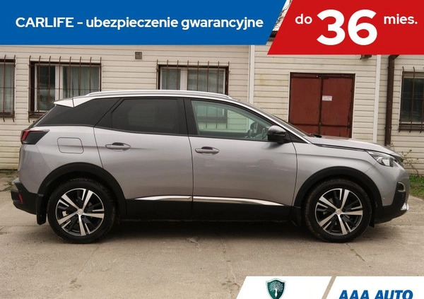 Peugeot 3008 cena 75000 przebieg: 124537, rok produkcji 2017 z Syców małe 352